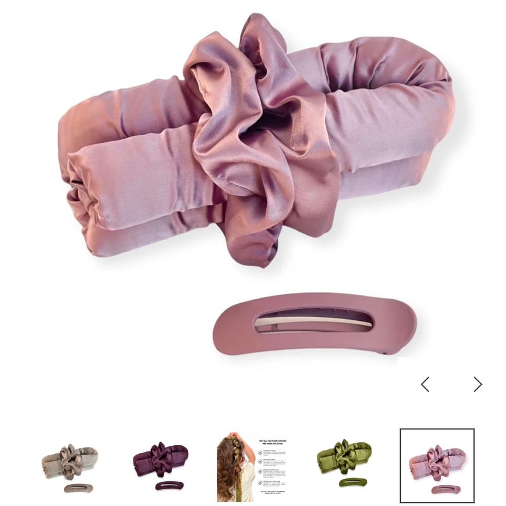 Popular Eternal Muse Satin Heatless Curl Set - Pink